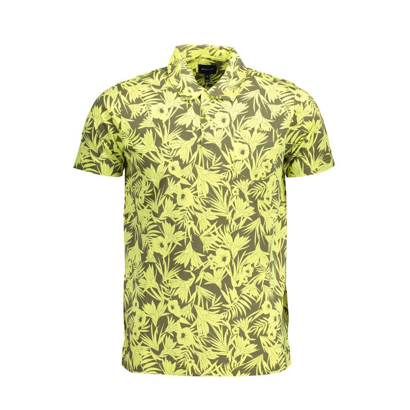 Gant Yellow Cotton Polo Shirt
