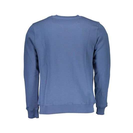 North Sails Blu Cotton Men's Sweatshirt - ClickThatClicks 