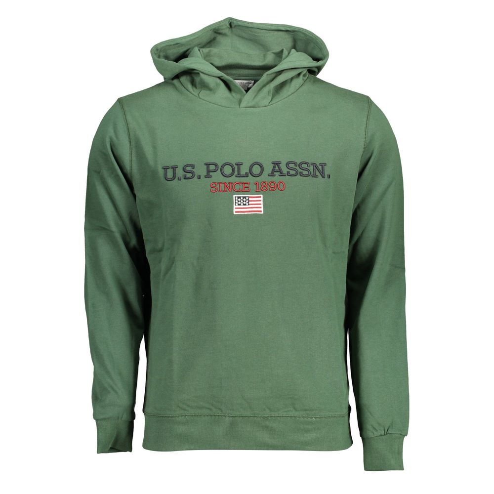 U.S. POLO ASSN. Verde Cotton Men Sweatshirt - ClickThatClicks 