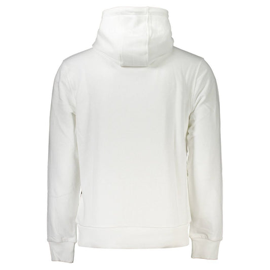Cavalli Class White Cotton Men Sweatshirt - ClickThatClicks 