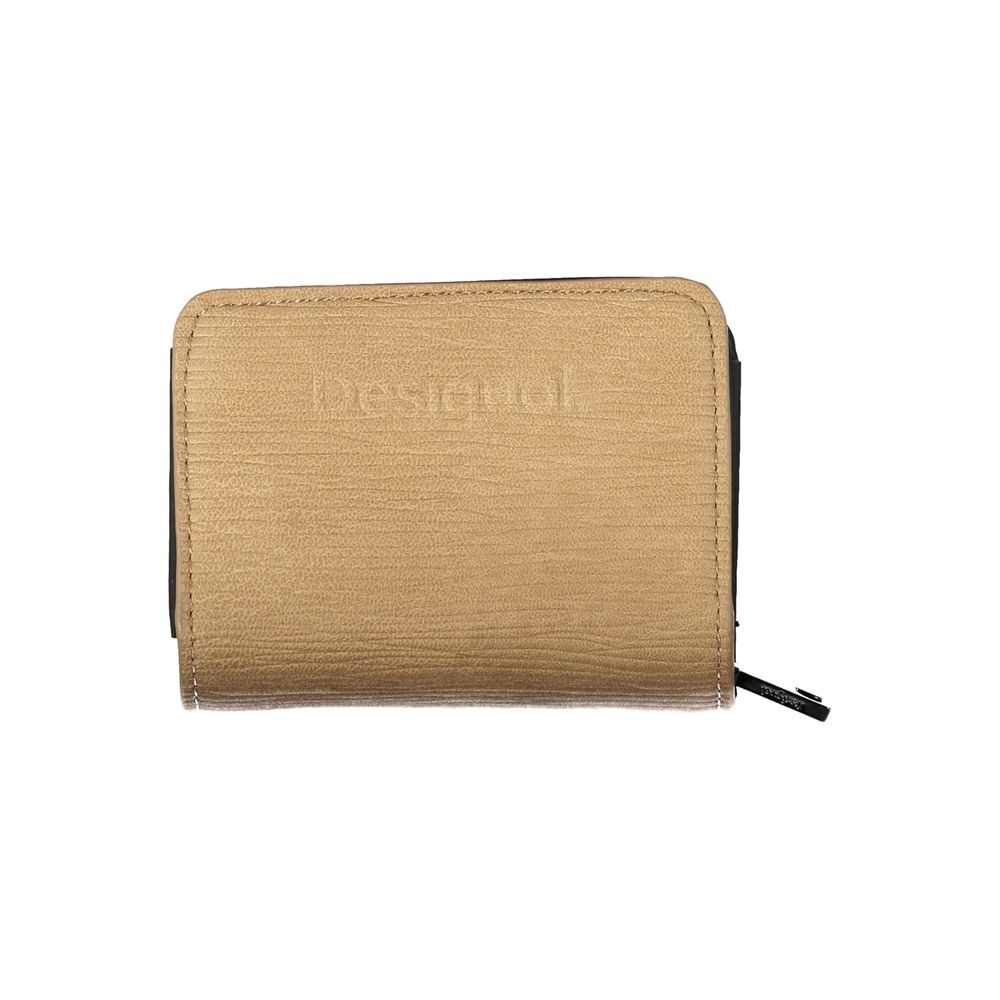 Desigual Marrone Poliuretano Woman Wallet - ClickThatClicks 