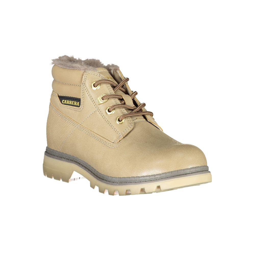 Carrera Beige Polyester Women Boot - ClickThatClicks 