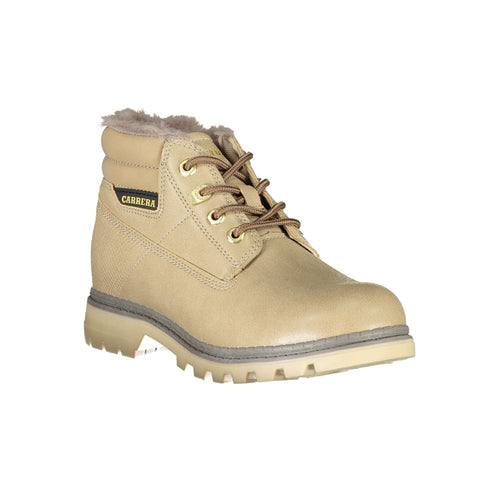 Carrera Beige Polyester Women Boot - ClickThatClicks 