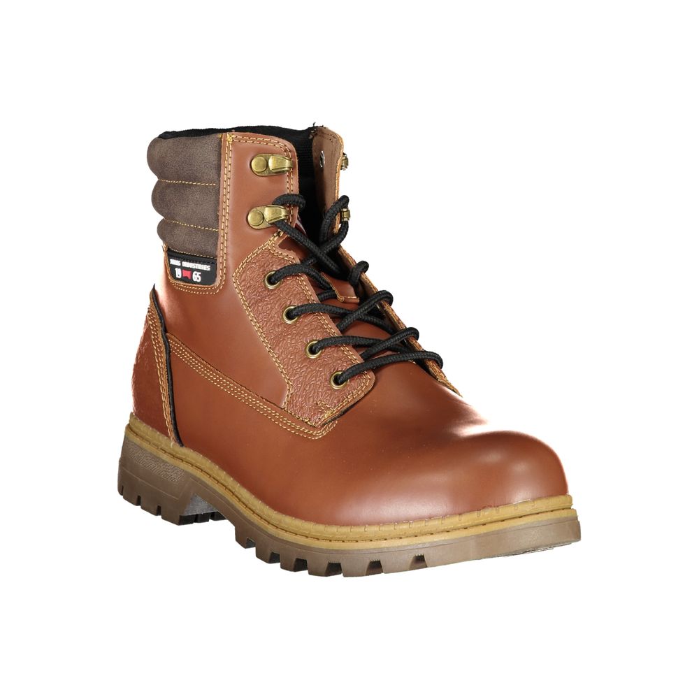 Carrera Marrone Poliuretano Men Stivaletto - ClickThatClicks 