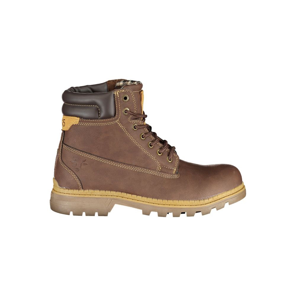 Carrera Brown Polyester Women Boot - ClickThatClicks 
