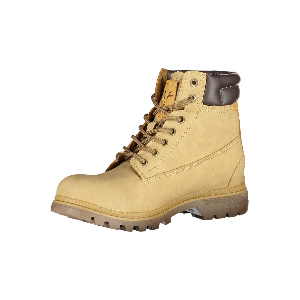 Carrera Beige Polyurethane Women Ankle Boot - ClickThatClicks 