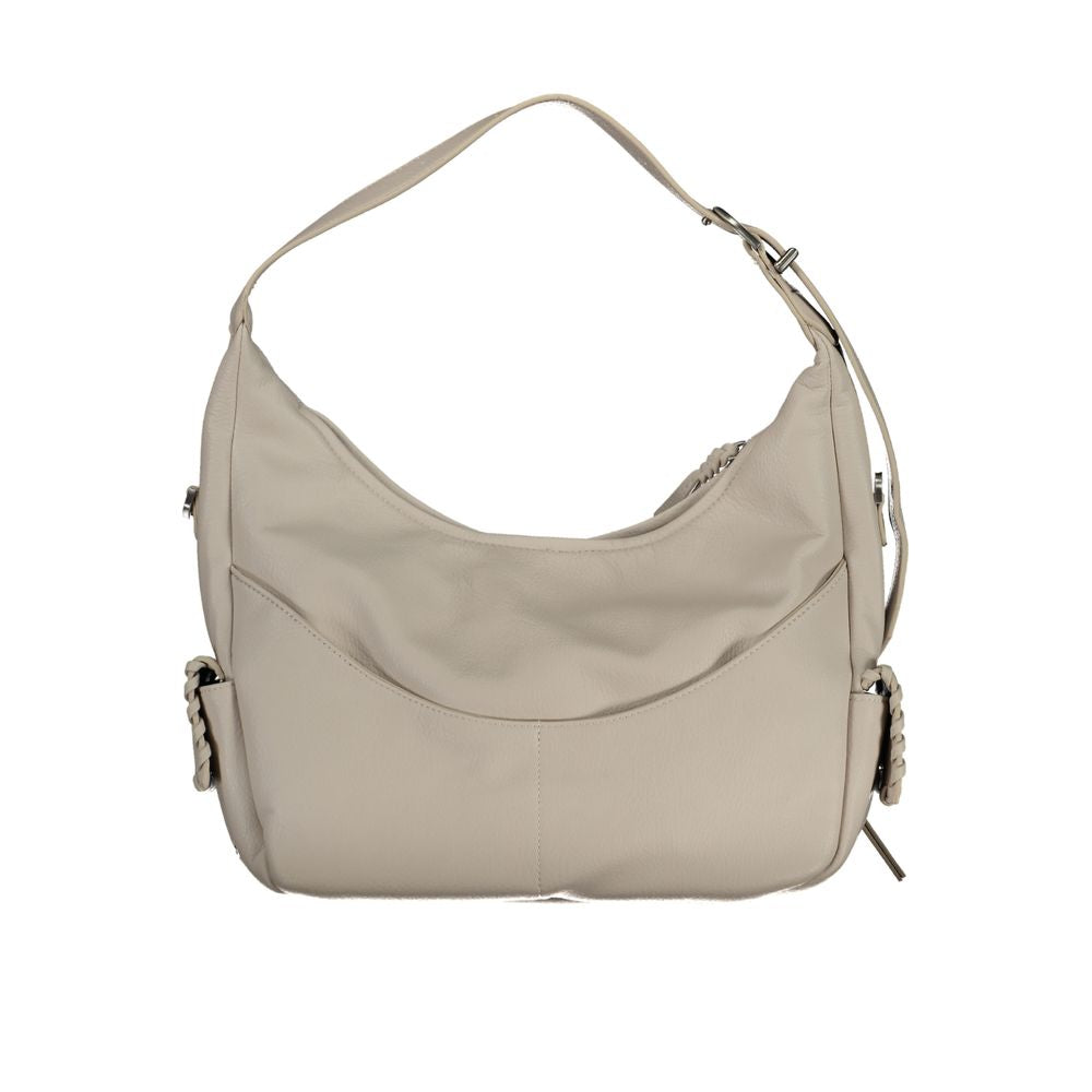 Desigual White Polyurethane Women Handbag - ClickThatClicks 