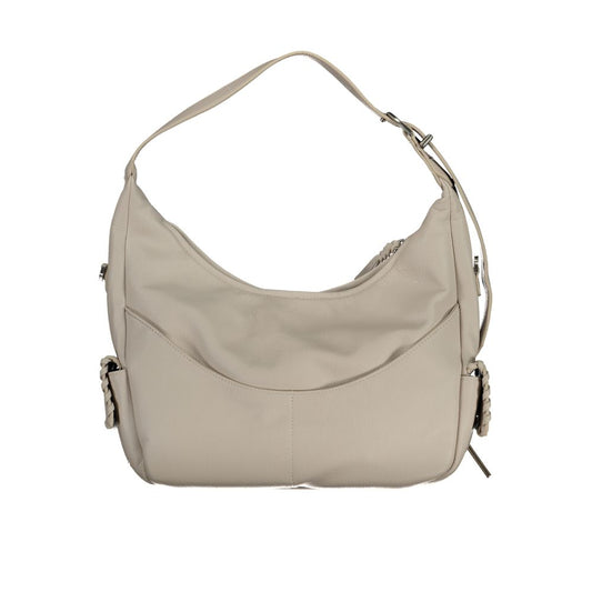 Desigual White Polyurethane Women Handbag - ClickThatClicks 
