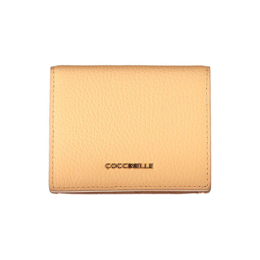 Coccinelle Arancione Leather Women Wallet - ClickThatClicks 