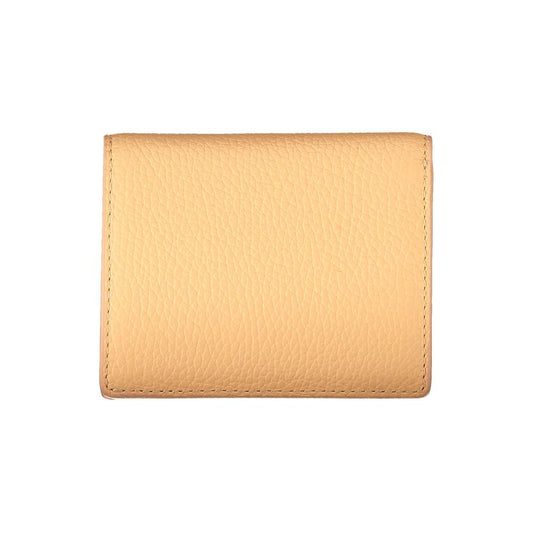 Coccinelle Arancione Leather Women Wallet - ClickThatClicks 