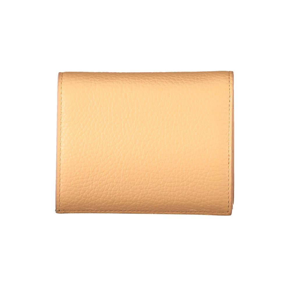 Coccinelle Arancione Leather Women Wallet - ClickThatClicks 