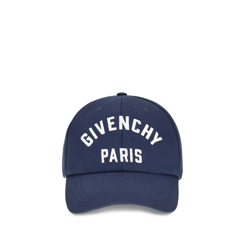 Givenchy Blue Cotton Cap (Baseball Hat)
