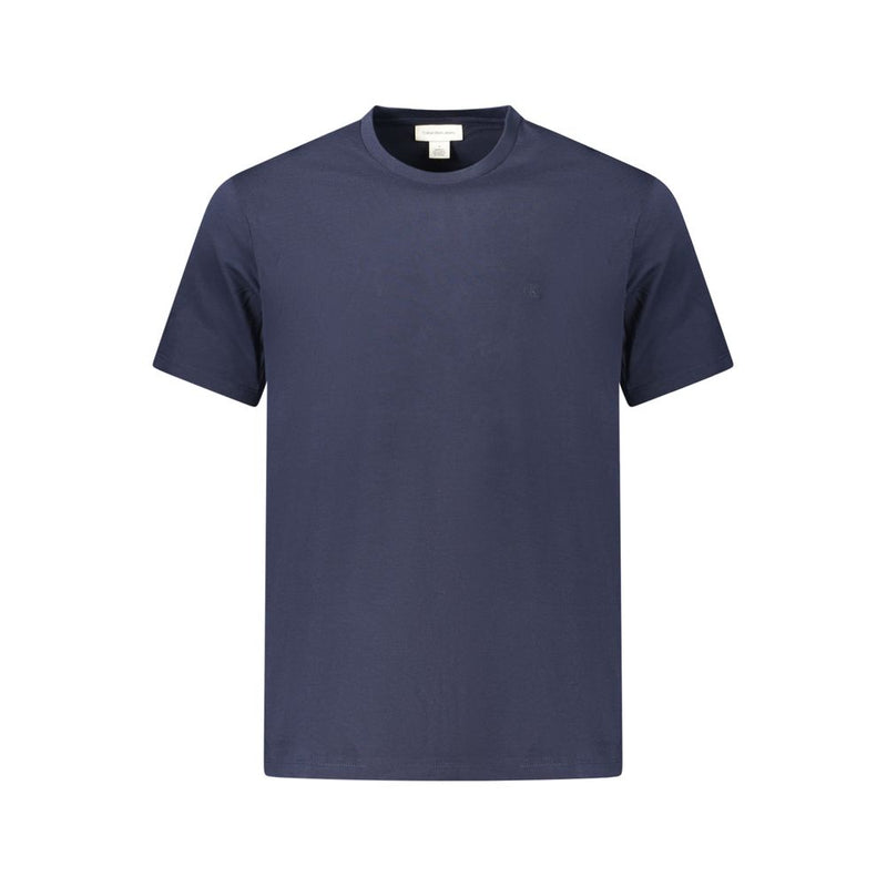 Calvin Klein Blue Cotton T-Shirt