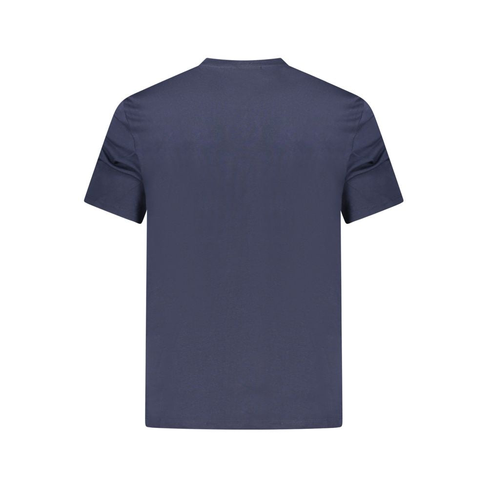 Calvin Klein Blue Cotton Men's T-Shirt - ClickThatClicks 