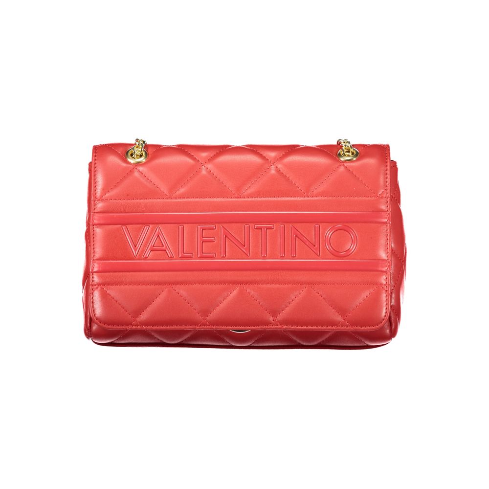 Mario Valentino Rosso Polyurethane Women Handbag - ClickThatClicks 