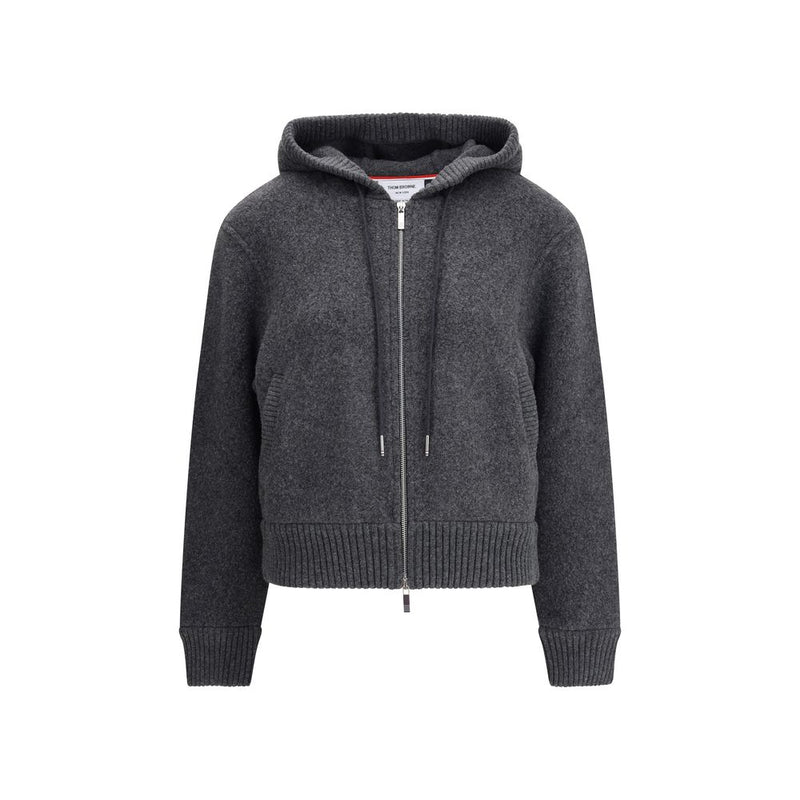 Thom Browne Gray Wool Sweatshirt