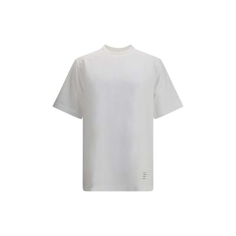 Thom Browne White Cotton T-Shirt