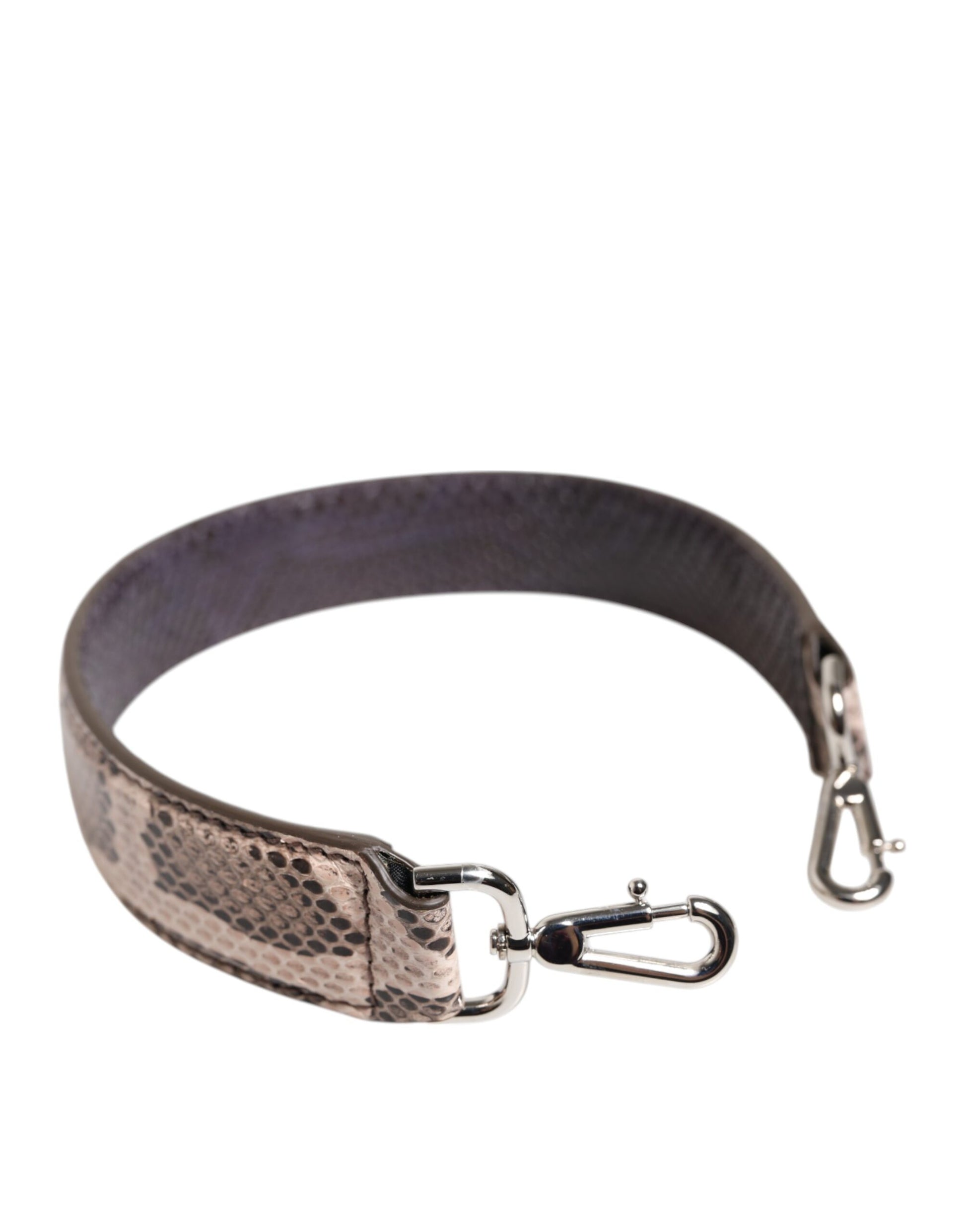 Dolce & Gabbana Beige Exotic Leather Handbag Accessory Shoulder Strap - ClickThatClicks 