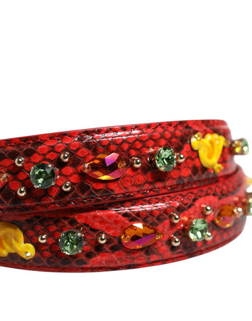 Dolce & Gabbana Multicolor Embellished Handbag Accessory Shoulder Strap - ClickThatClicks 