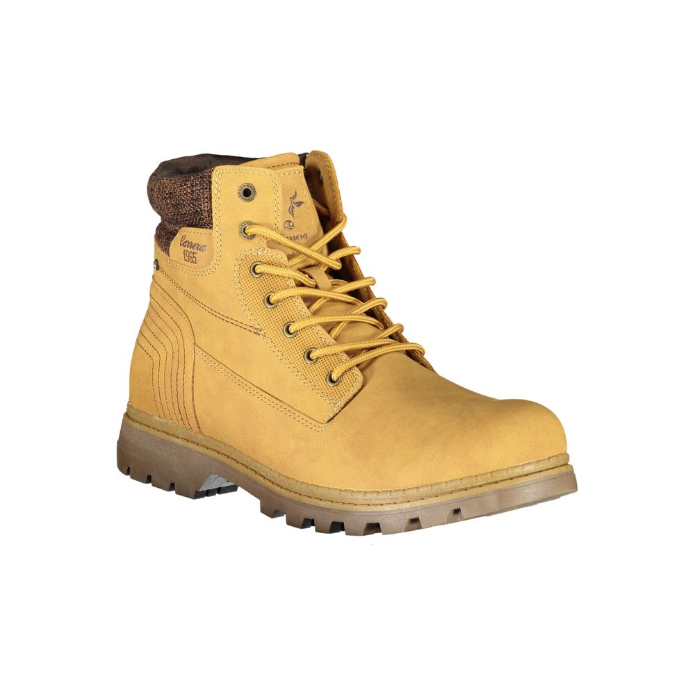 Carrera Giallo Poliestere Mens Stivaletto - ClickThatClicks 