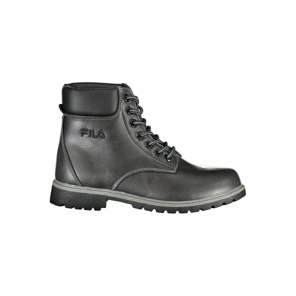 Fila Black Polyurethane Women Ankle Boot - ClickThatClicks 
