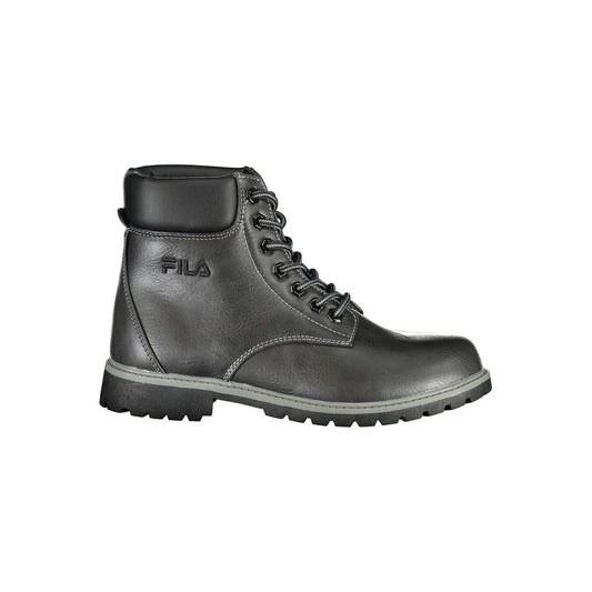 Fila Black Polyurethane Women Ankle Boot - ClickThatClicks 