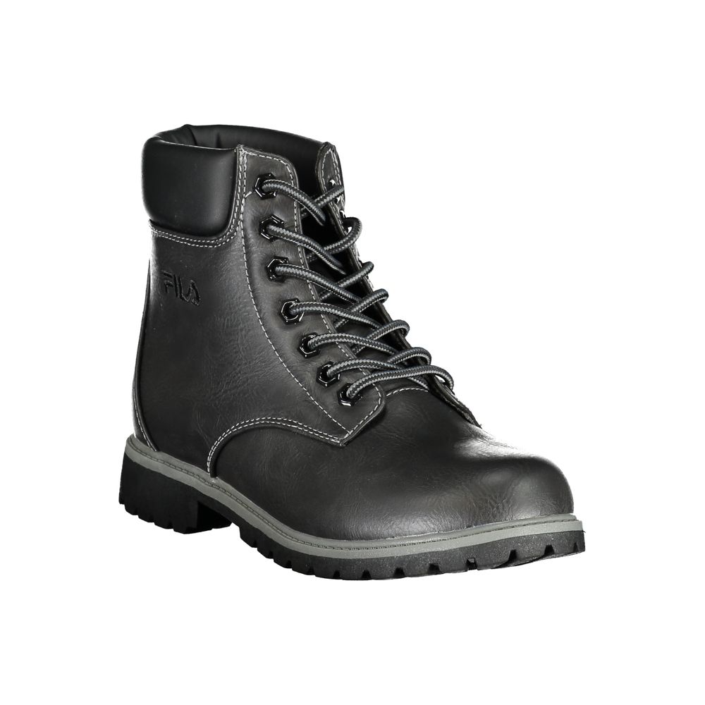 Fila Black Polyurethane Women Ankle Boot - ClickThatClicks 