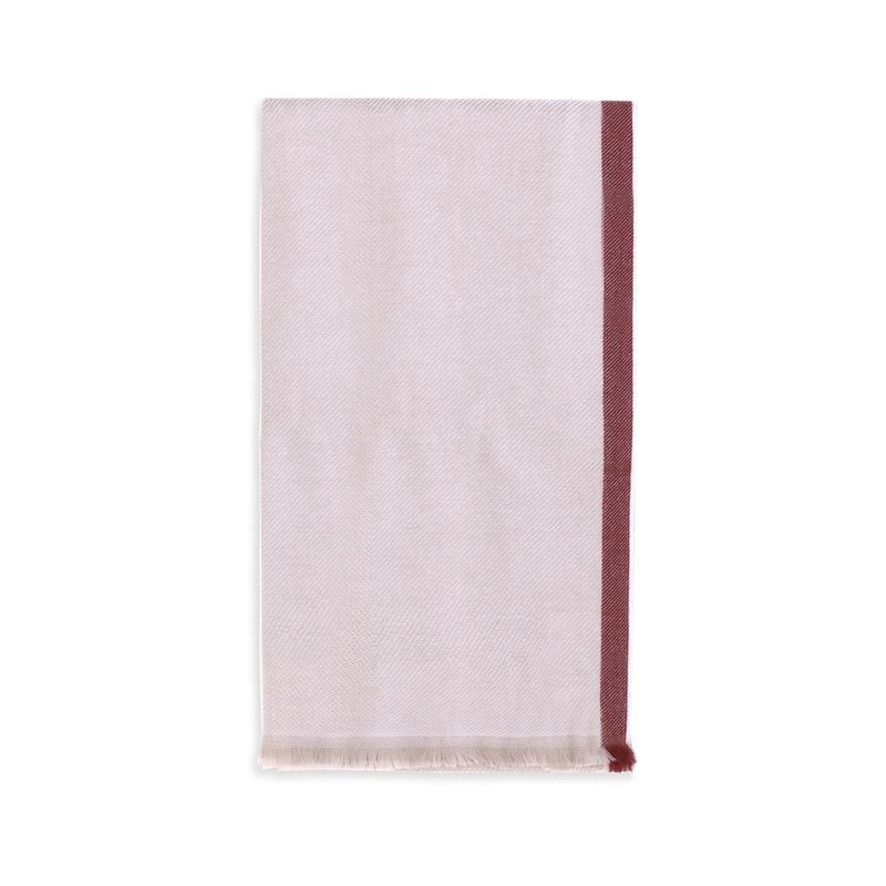 Brunello Cucinelli Cream Cashmere Scarf