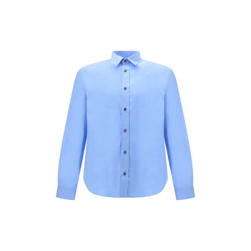 Prada Light Blue Cotton Dress Shirt