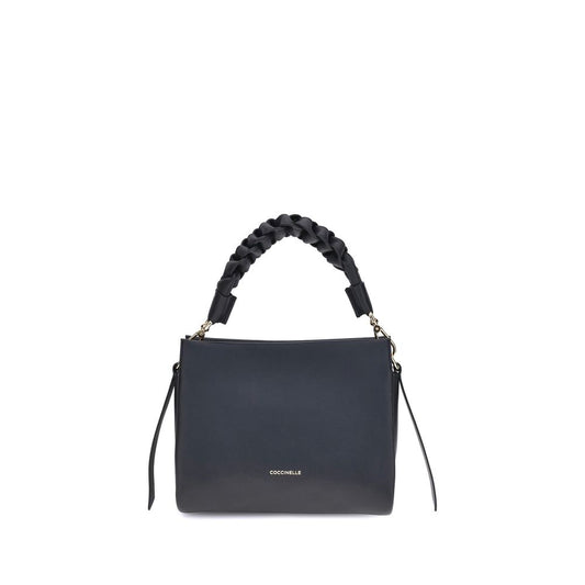 Coccinelle Black Calf Leather Bos Taurus Handbag
