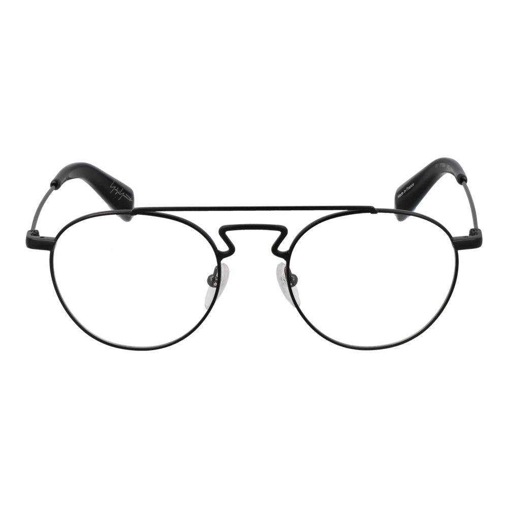 Yohji Yamamoto Black Metal Glasses (Frames) - ClickThatClicks 