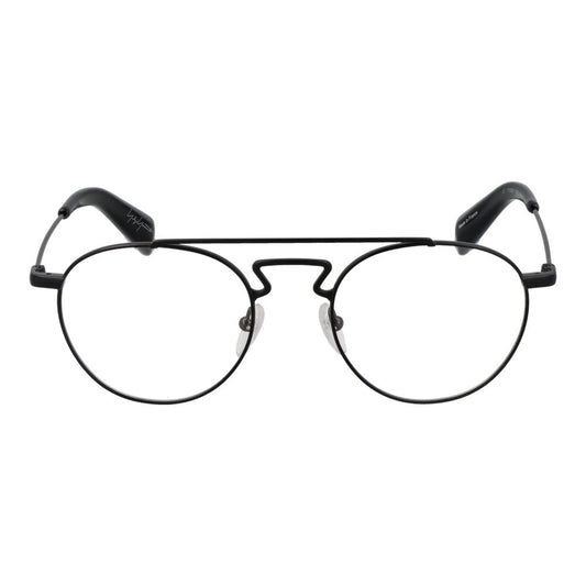 Yohji Yamamoto Black Metal Glasses (Frames) - ClickThatClicks 