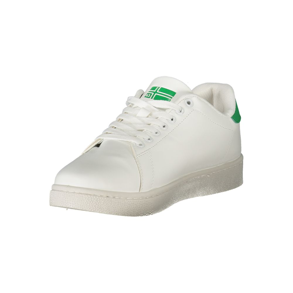 Norway 1963 White Polyurethane Men's Sneaker - ClickThatClicks 