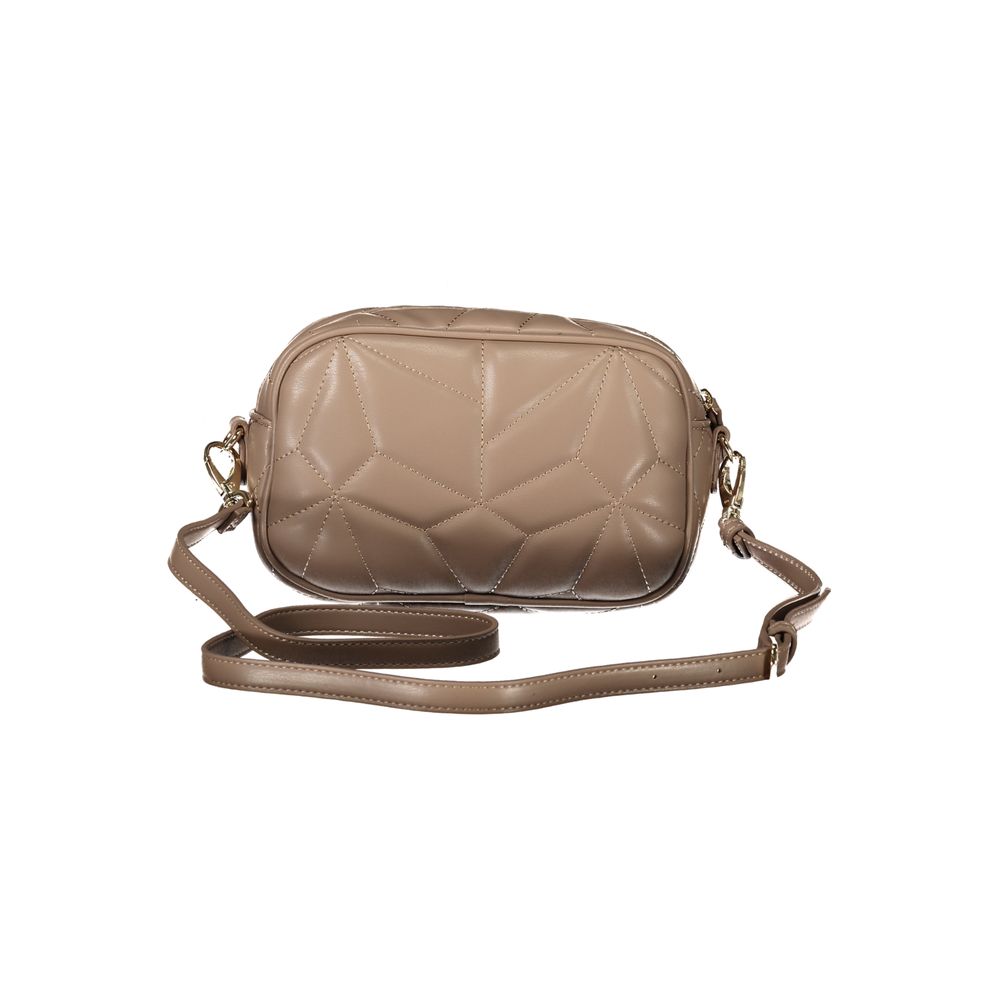 Mario Valentino Marrone Polyurethane Women Shoulder Bag - ClickThatClicks 