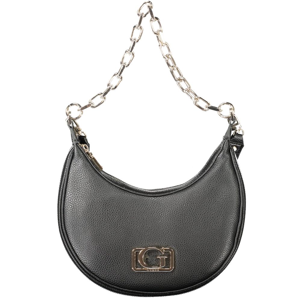 Guess Jeans Black Polyurethane Women's Handbag - ClickThatClicks 