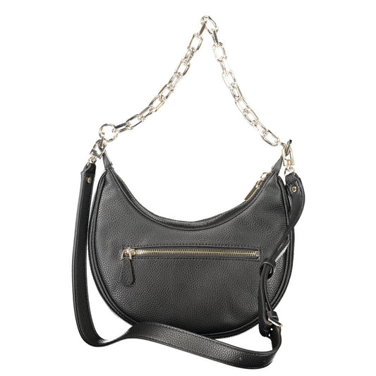 Guess Jeans Black Polyurethane Women's Handbag - ClickThatClicks 