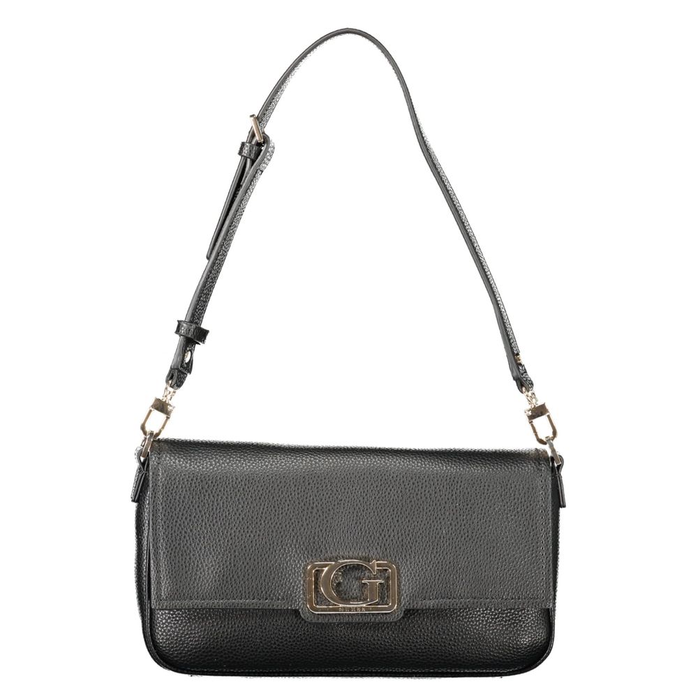 Guess Jeans Nero Poliuretano Women Handbag - ClickThatClicks 