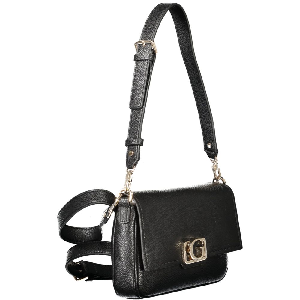 Guess Jeans Nero Poliuretano Women Handbag - ClickThatClicks 