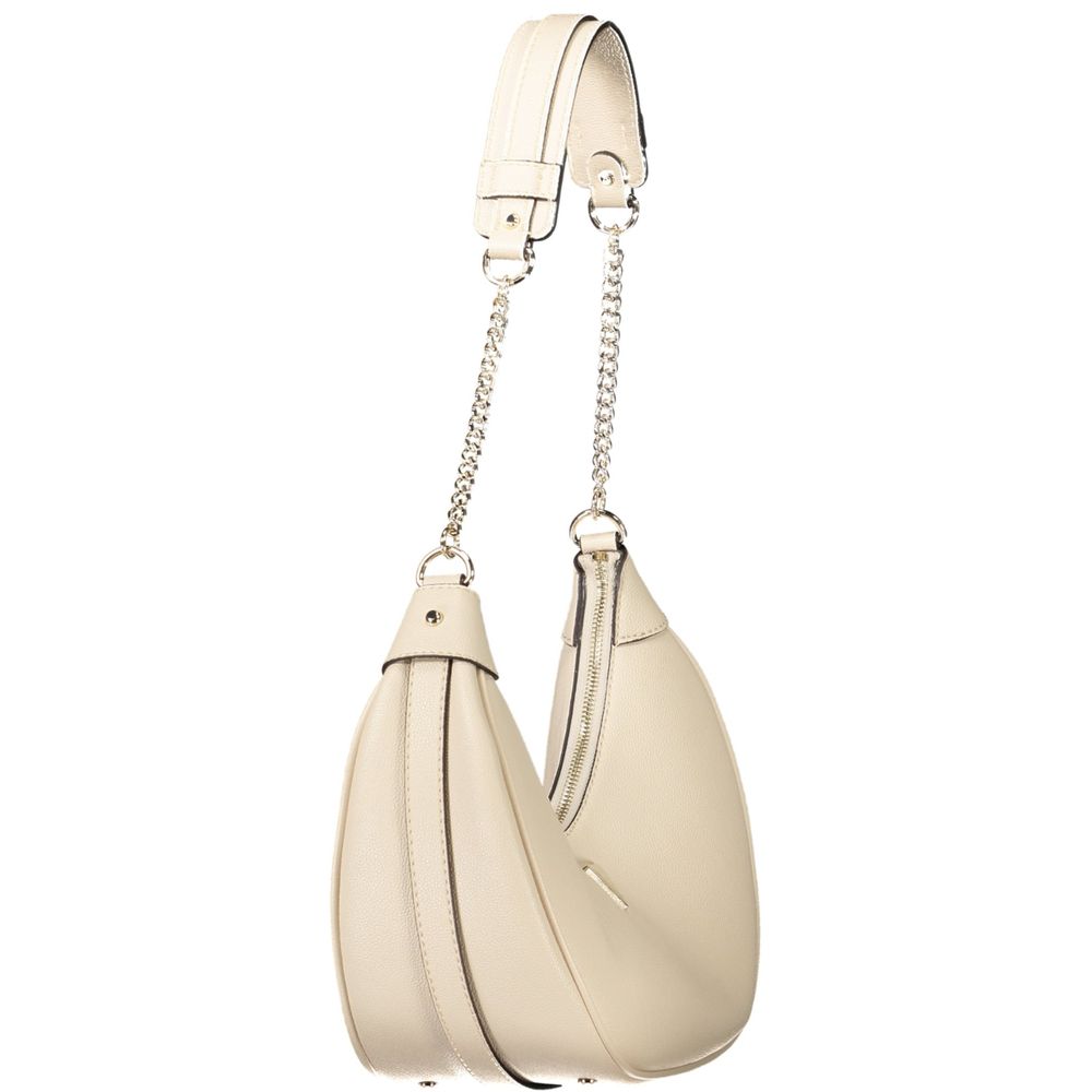 Guess Jeans Beige Polyurethane Women Handbag - ClickThatClicks 
