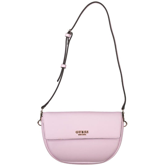Guess Jeans Rosa Poliuretano Women Handbag - ClickThatClicks 