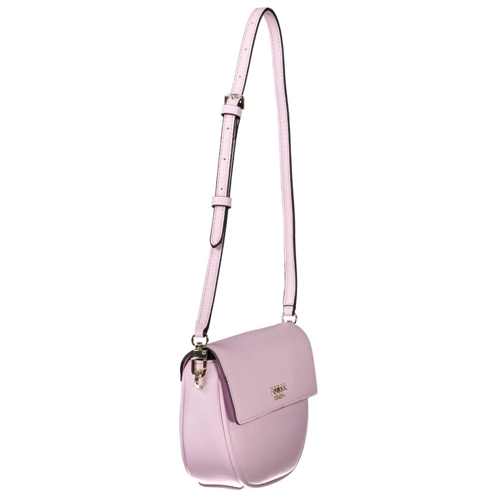 Guess Jeans Rosa Poliuretano Women Handbag - ClickThatClicks 