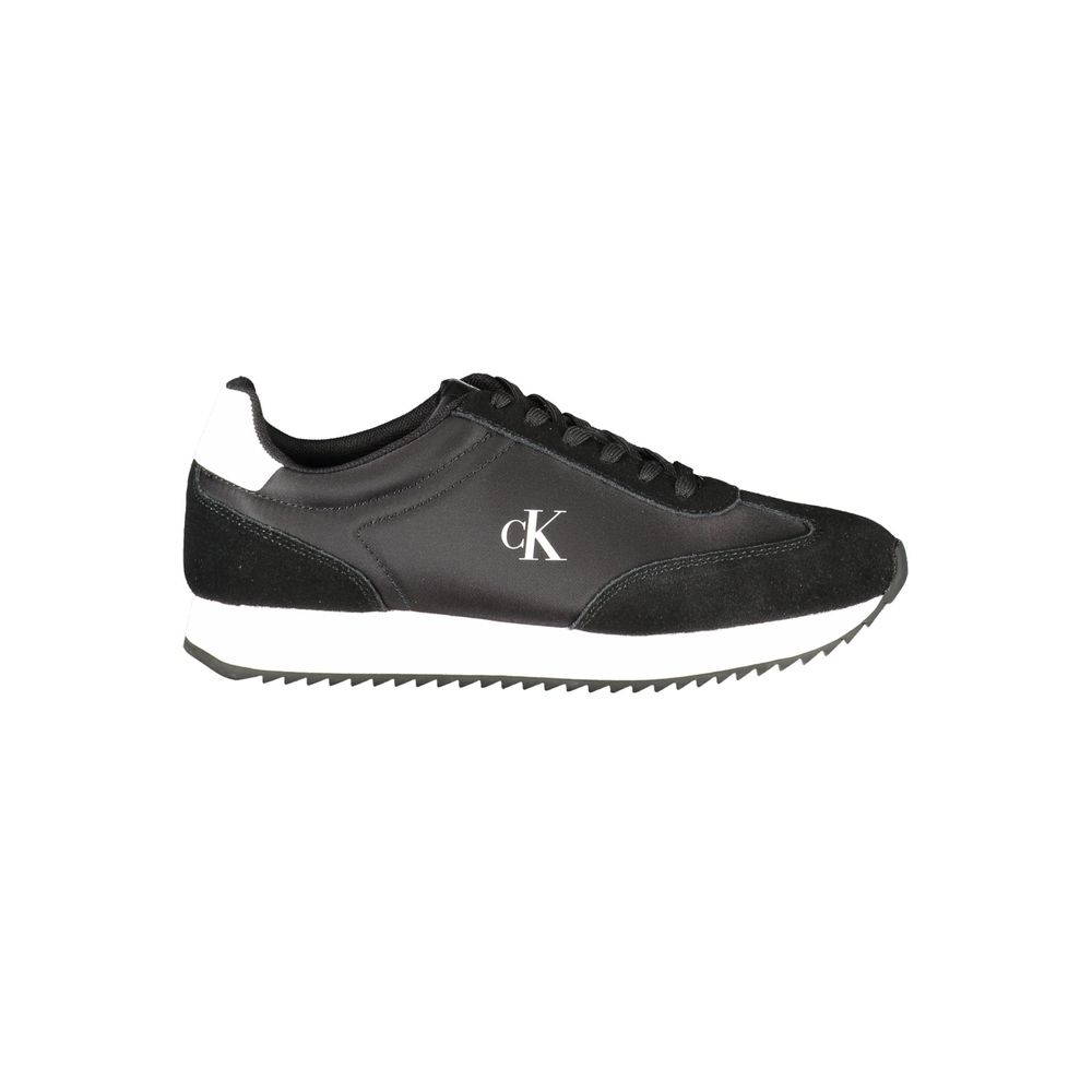 Calvin Klein Nero Leather Women Sneaker - ClickThatClicks 