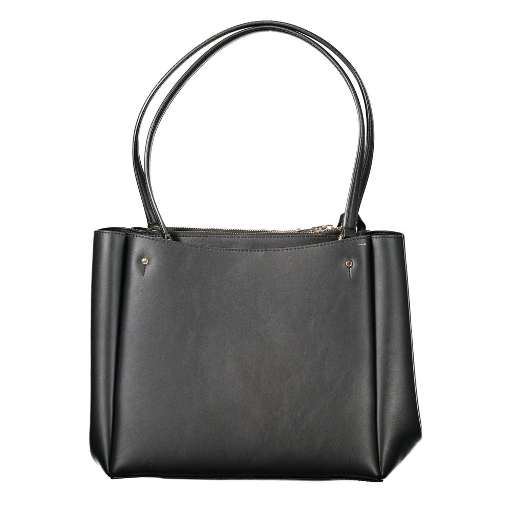 Guess Jeans Nero Poliuretano Women Handbag - ClickThatClicks 