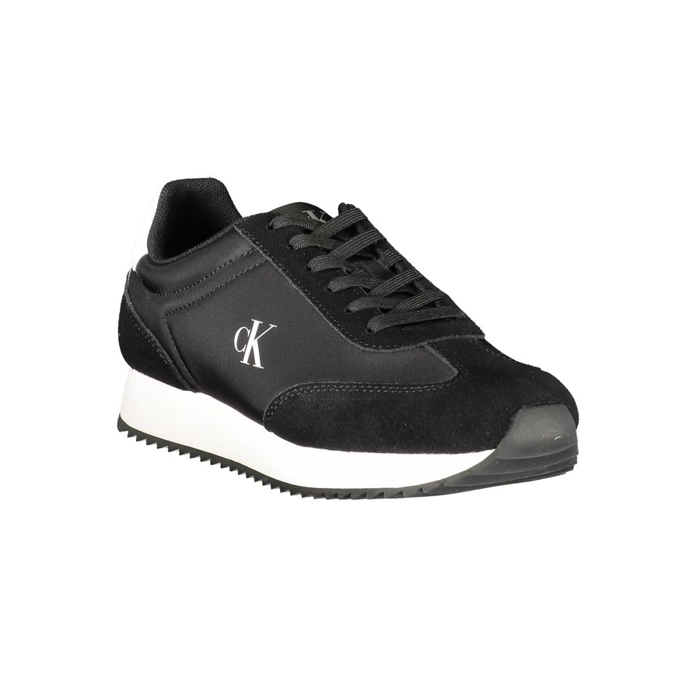 Calvin Klein Nero Leather Women Sneaker - ClickThatClicks 