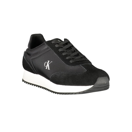 Calvin Klein Nero Leather Women Sneaker - ClickThatClicks 