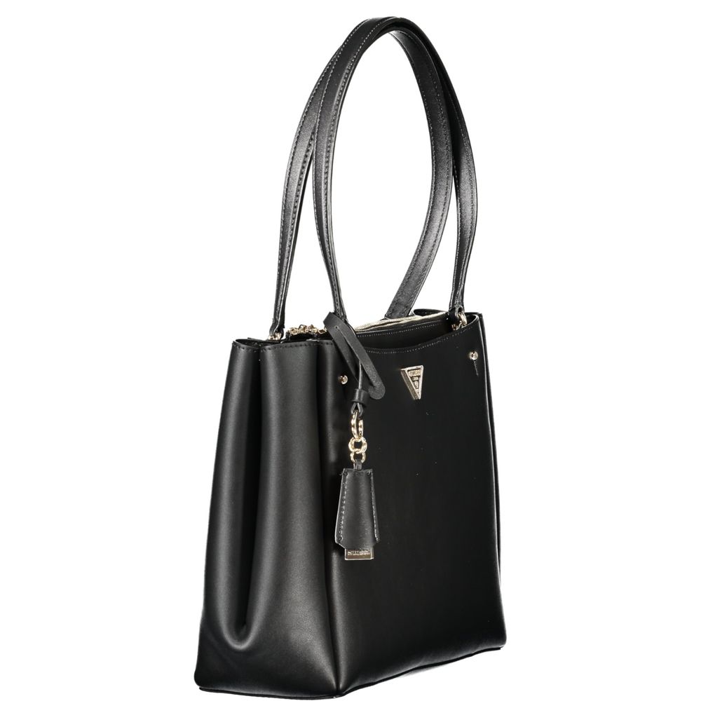 Guess Jeans Nero Poliuretano Women Handbag - ClickThatClicks 