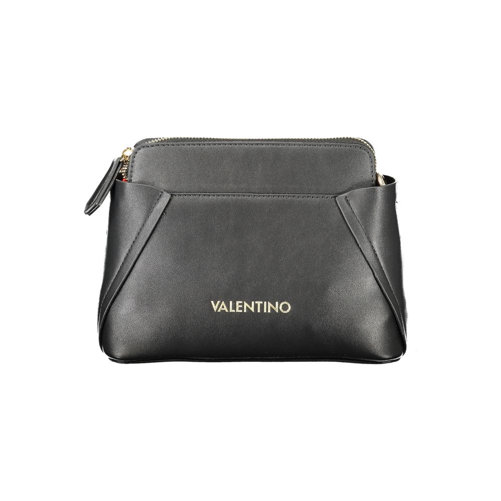 Mario Valentino Nero Polyurethane Women Shoulder Bag - ClickThatClicks 