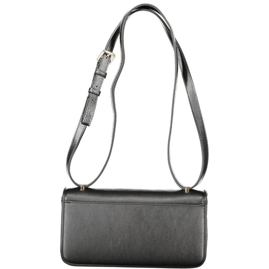 Mario Valentino Nero Poliuretano Woman Shoulder Bag - ClickThatClicks 