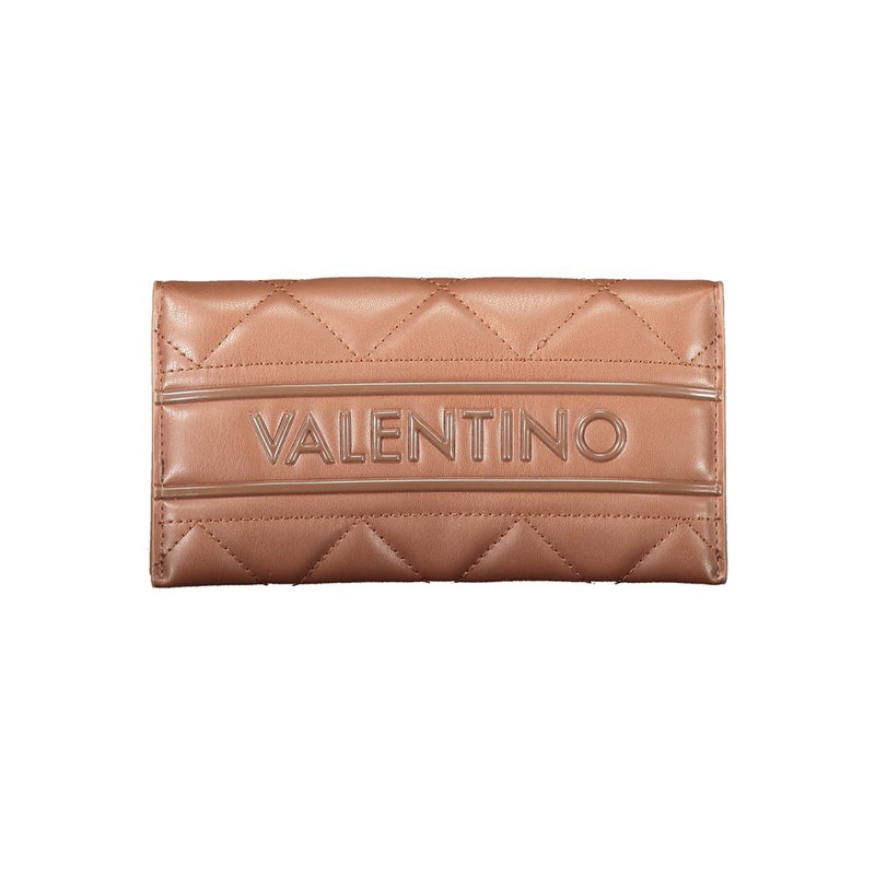 Mario Valentino Brown Polyethylene Women Wallet
