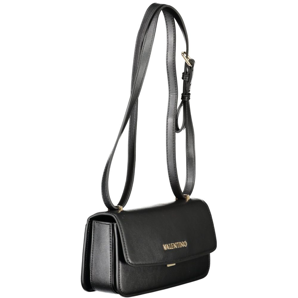 Mario Valentino Nero Poliuretano Woman Shoulder Bag - ClickThatClicks 